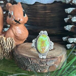 925 Sterling Palomino Turquoise Ring